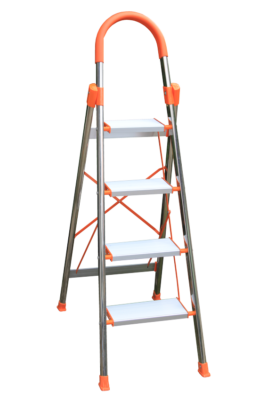 Thang ghế tay vịn inox bậc lớn 4 bậc NIKITA IN04