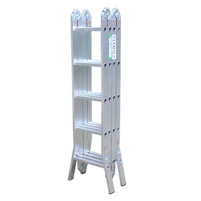 Giường Y Tế, Giường Xếp, Ghế Xếp, Thang Nhôm Thang nhôm gấp 4 khúc Nikita